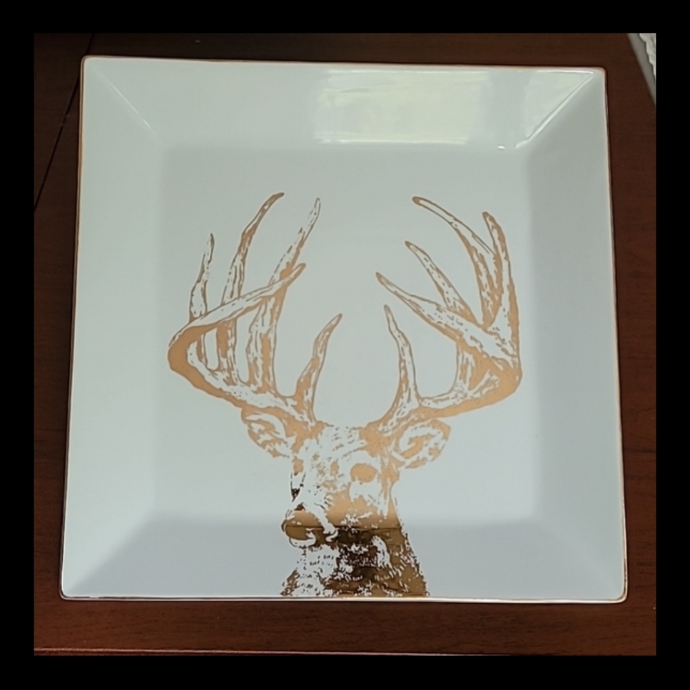 Gold Stag platter